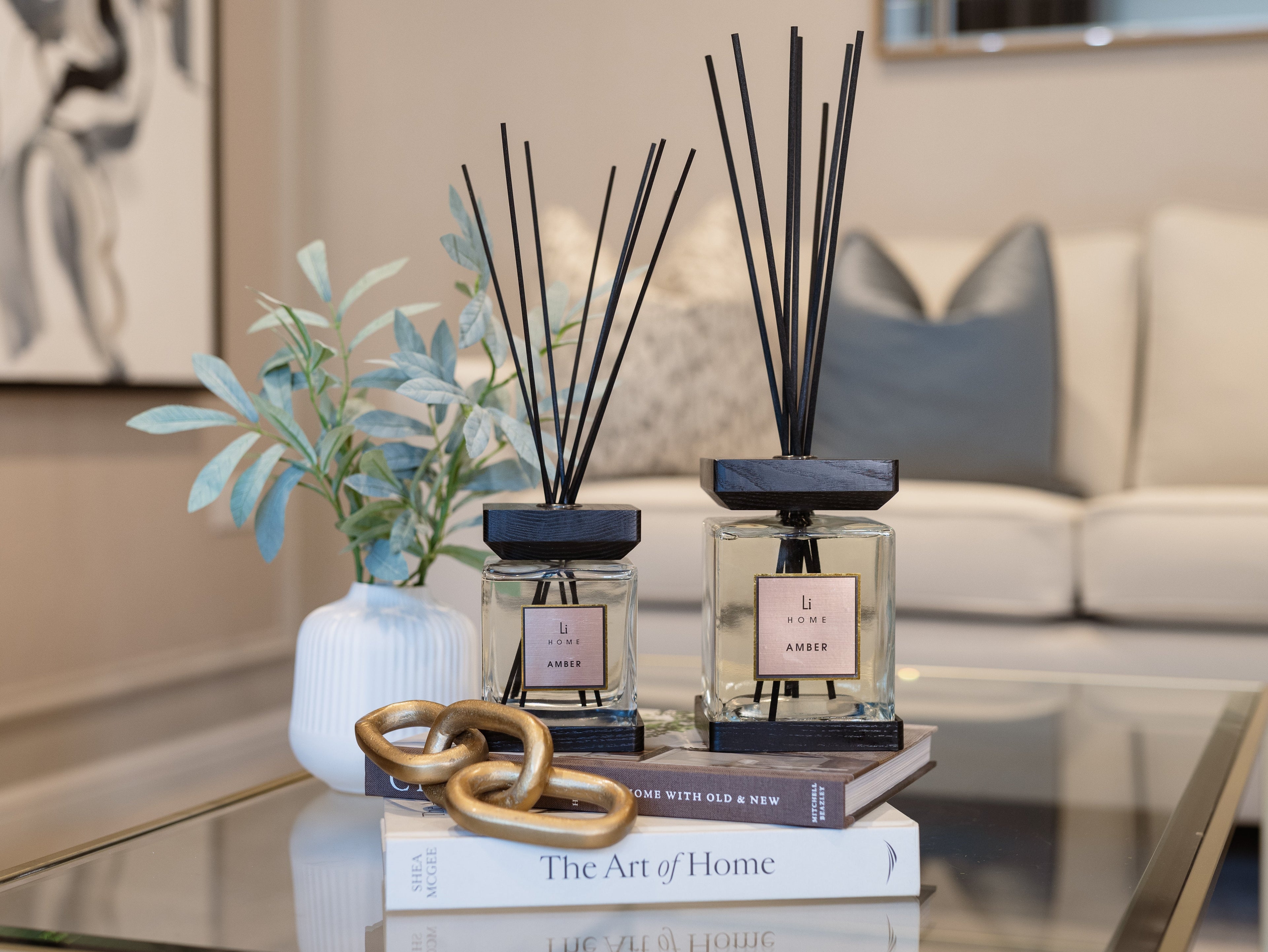Luxury Square Diffuser - Amber - Miola
