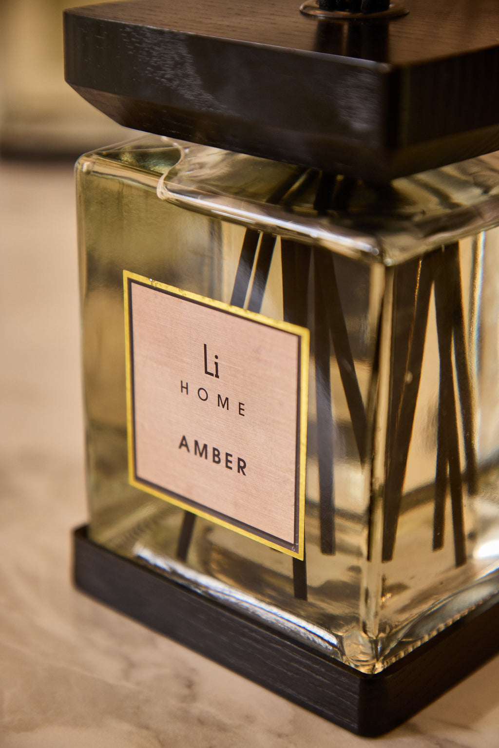 Luxury Square Diffuser - Amber - Miola