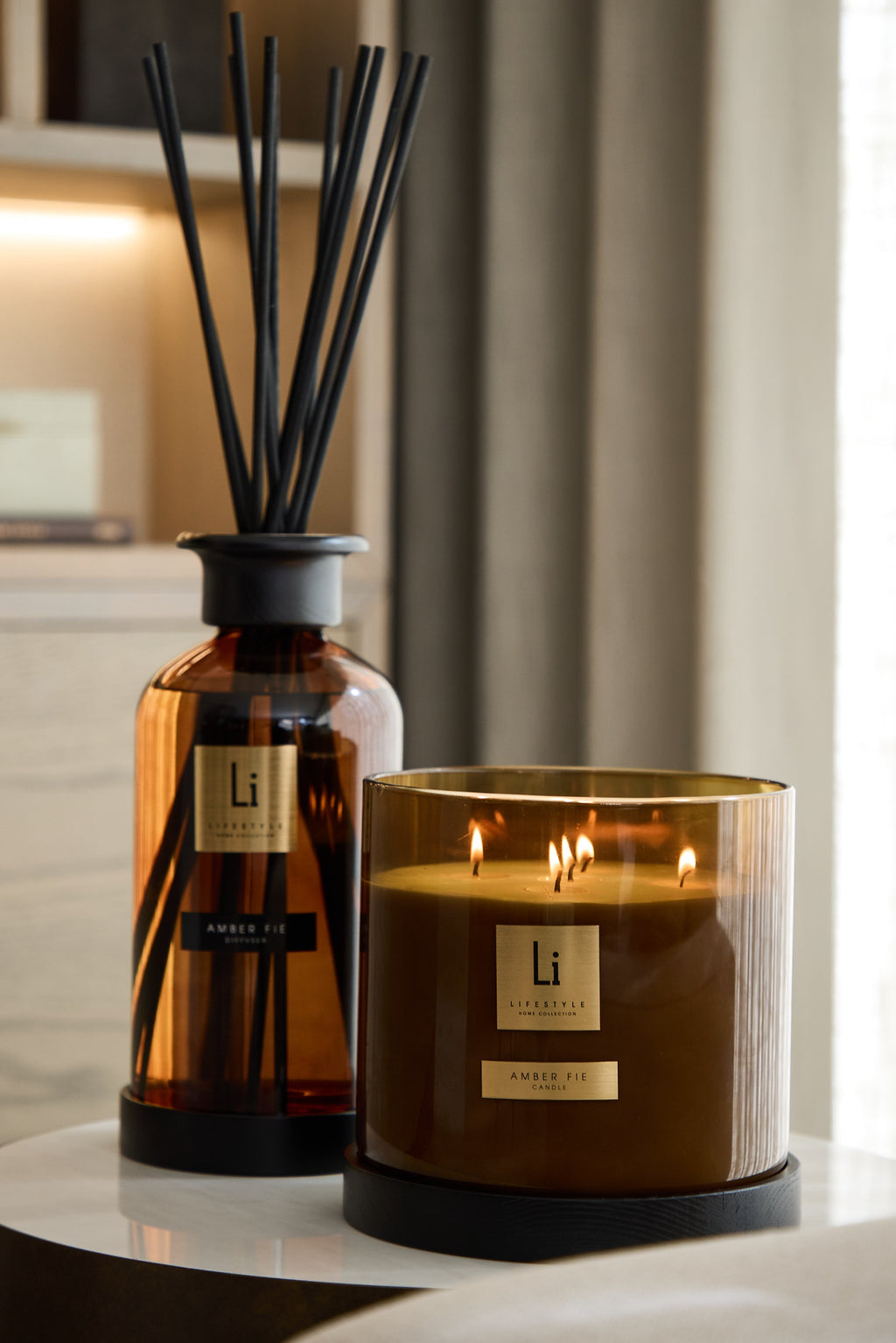 Luxury XXL Candle - Amber Fie (5kg) - Miola