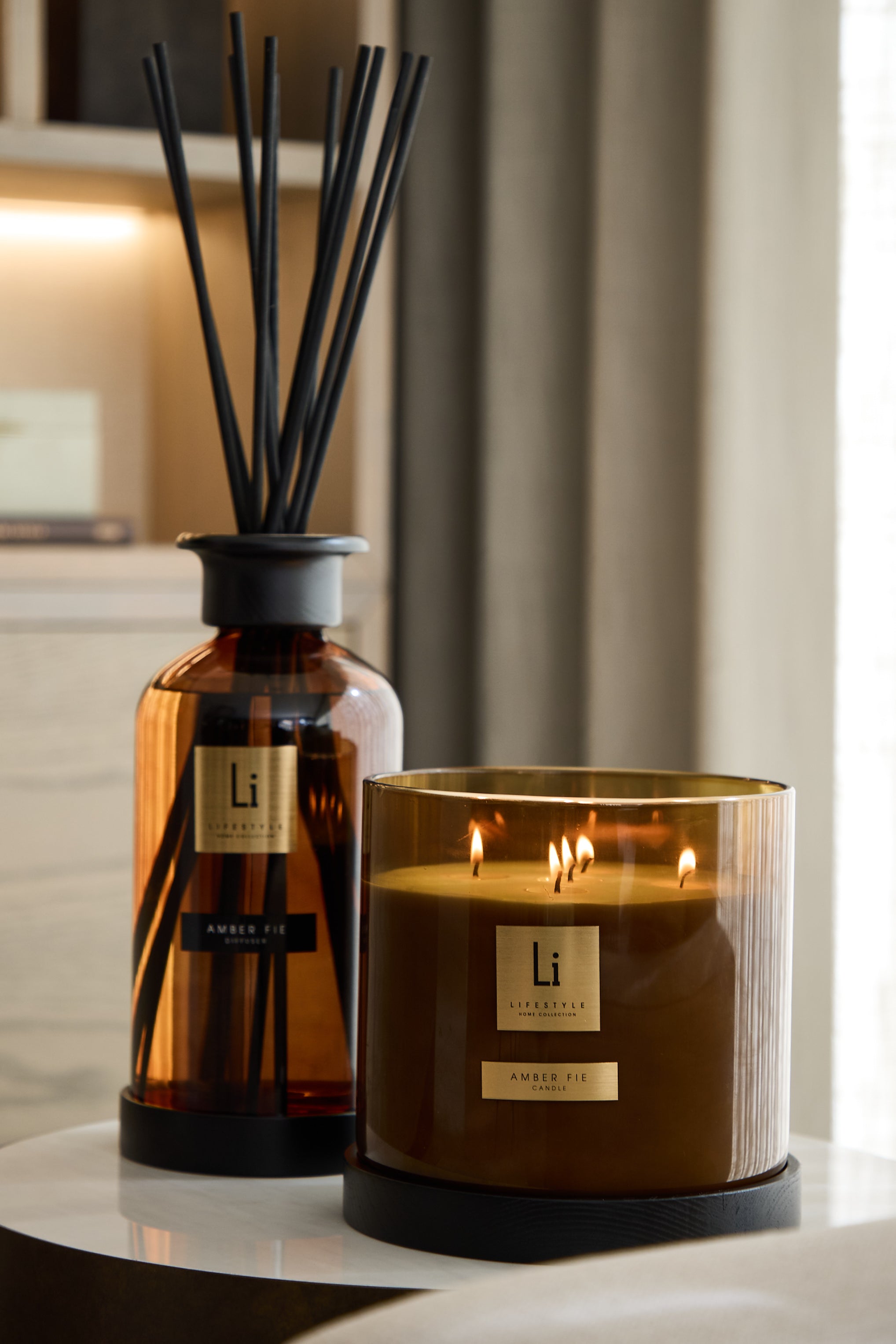 Luxury XXL Candle - Amber Fie (5kg) - Miola