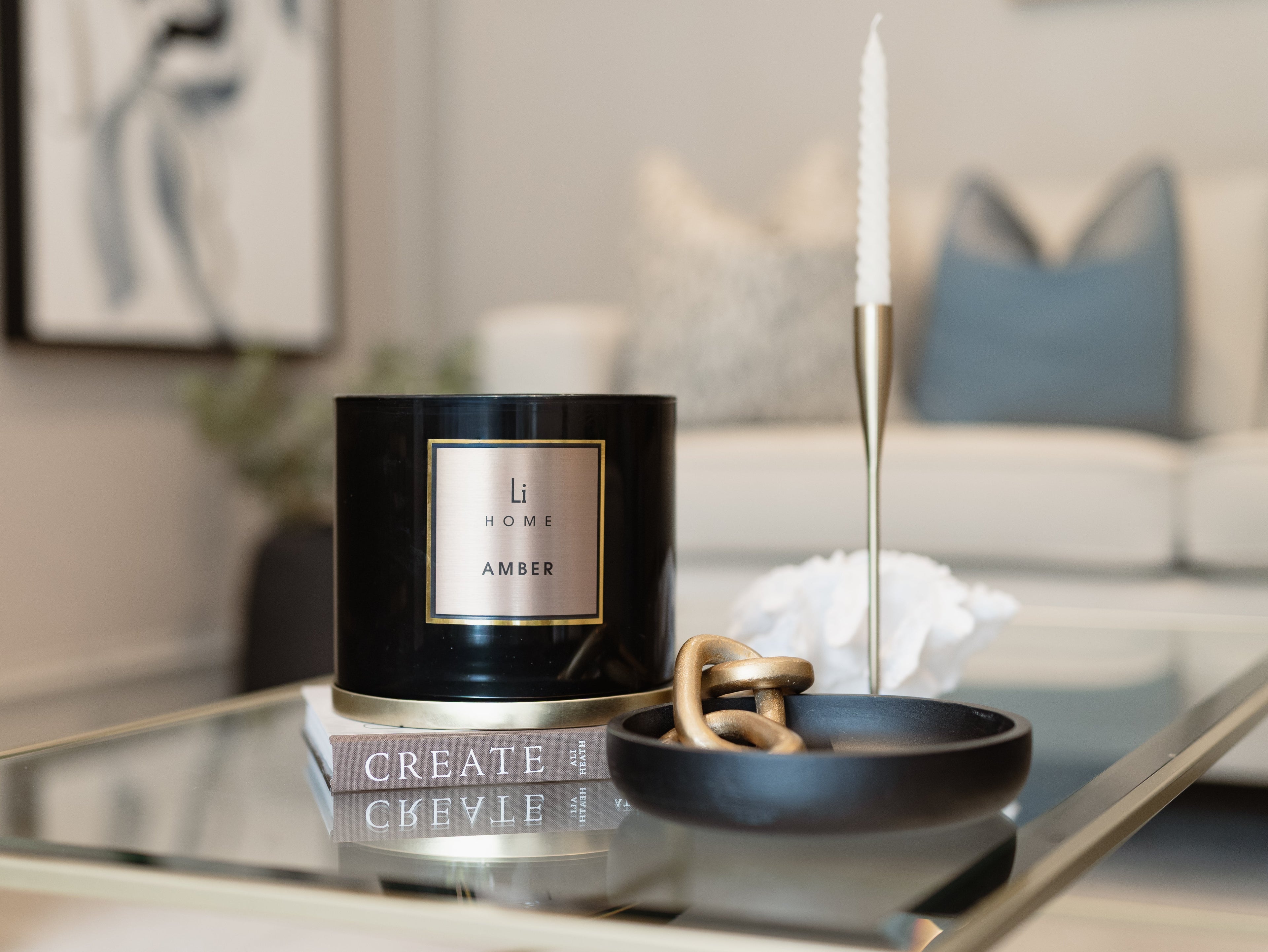 XL Candle - Amber - Miola