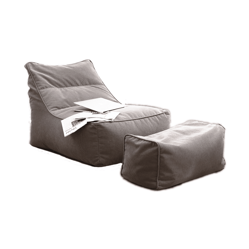 Andra Beanbag And Footstool - Miola