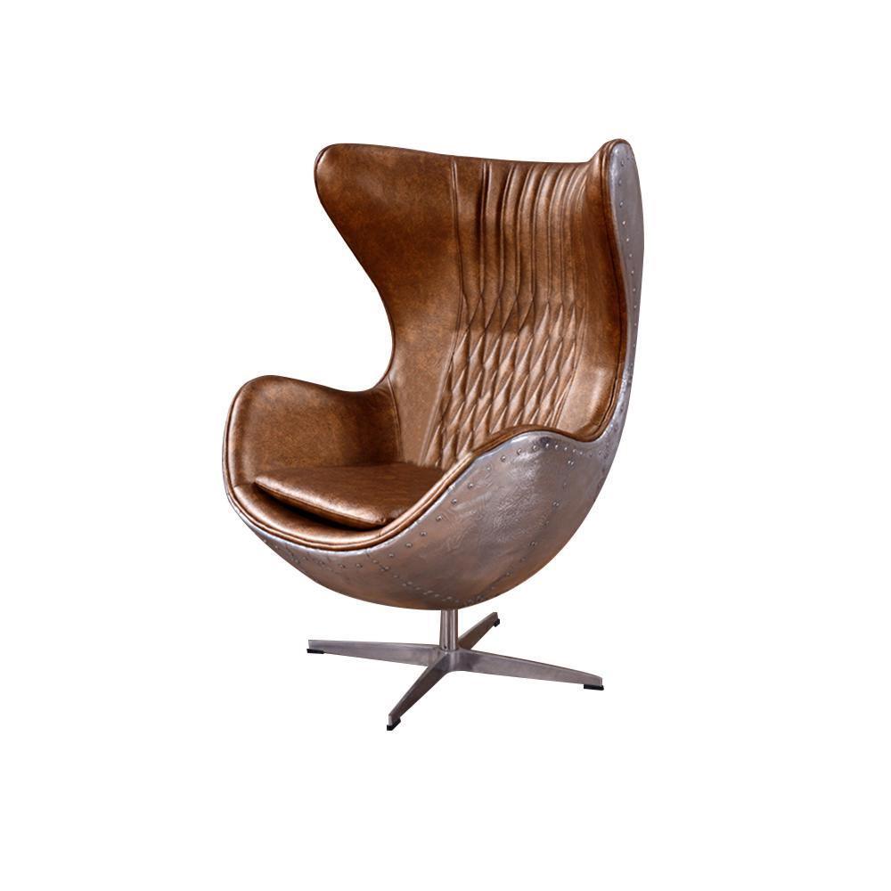Aviator Office Chair, Aluminium Shell - Miola
