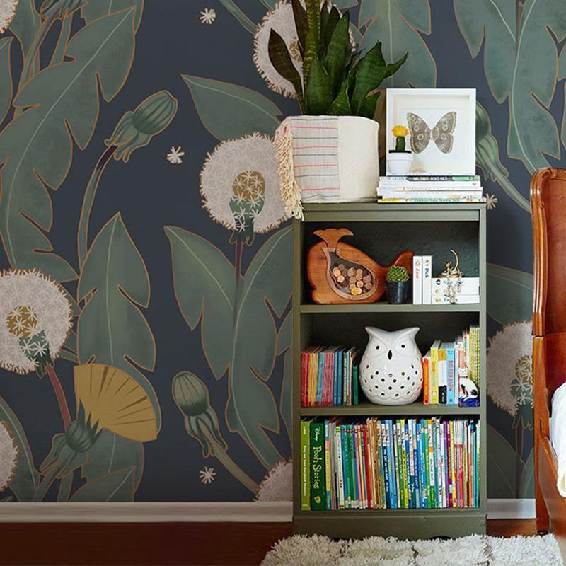 Art Nauveau Wallpaper, Dandelion - Miola
