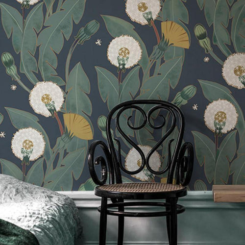 Art Nauveau Wallpaper, Dandelion - Miola