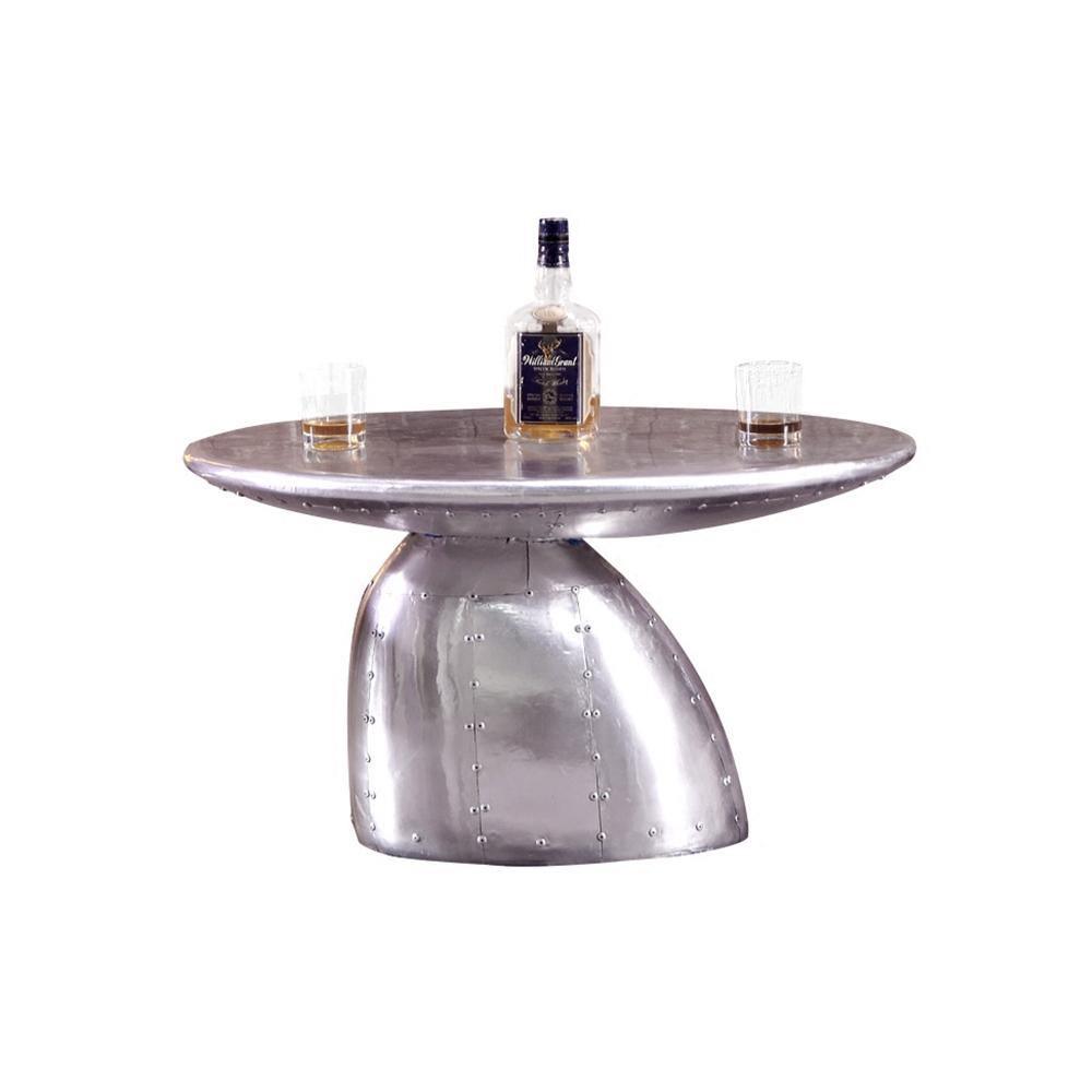 Aviator Side Table, Aluminium - Miola