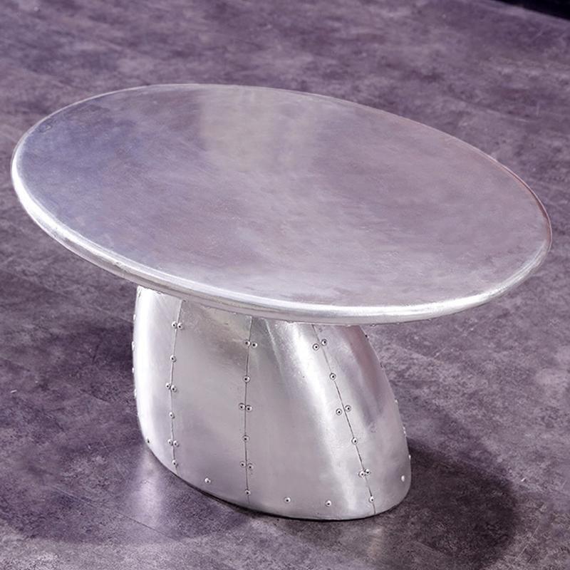 Aviator Side Table, Aluminium - Miola