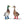 Load image into Gallery viewer, Ducks in Wellies Watercolour Art Print

