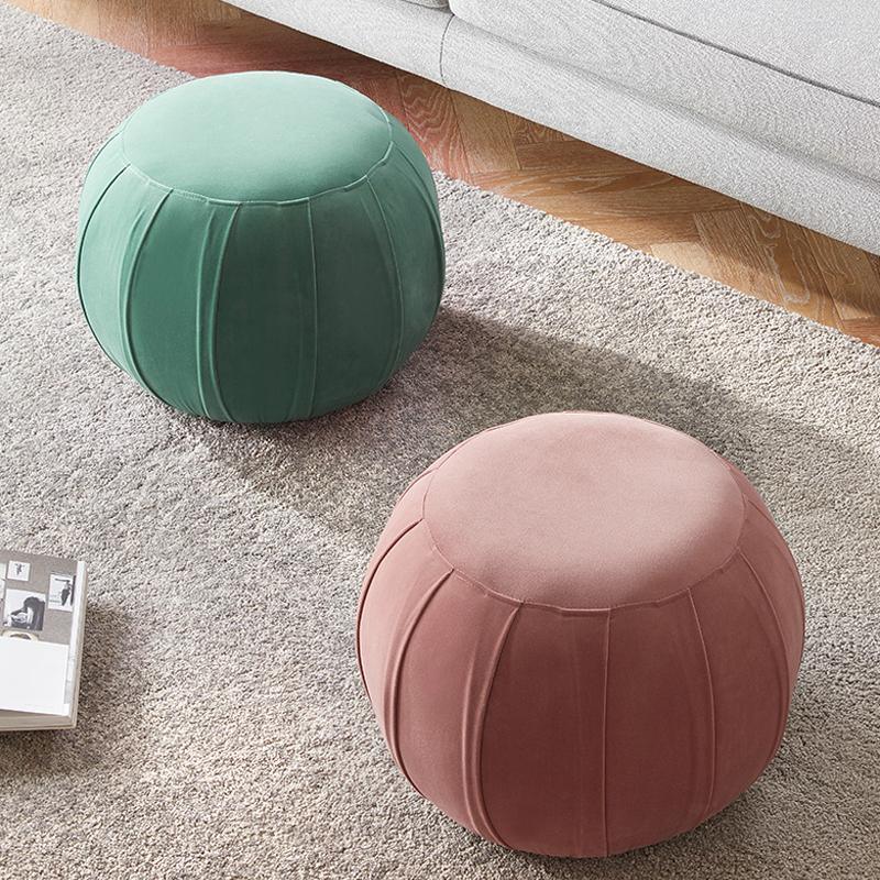 Pumpkin Stool, Pink/Green - Miola