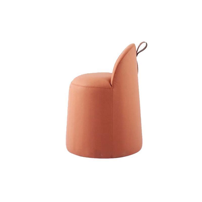 Bara Footstool, Leather - Miola