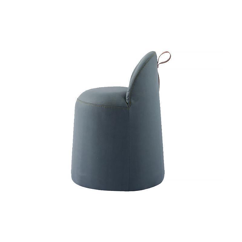 Bara Footstool, Leather - Miola