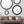 Load image into Gallery viewer, Round Mirror - Black and Gold

