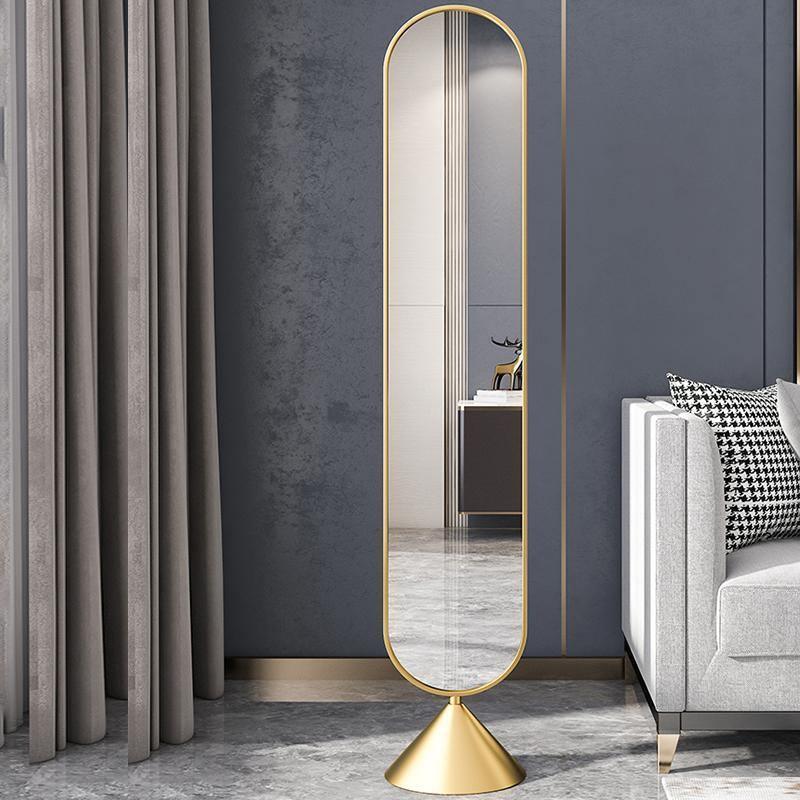 Boxford Modern Full Length Mirror, Gold Or Black - Miola