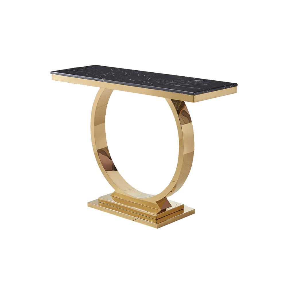 Brody Console Table, Black - Miola