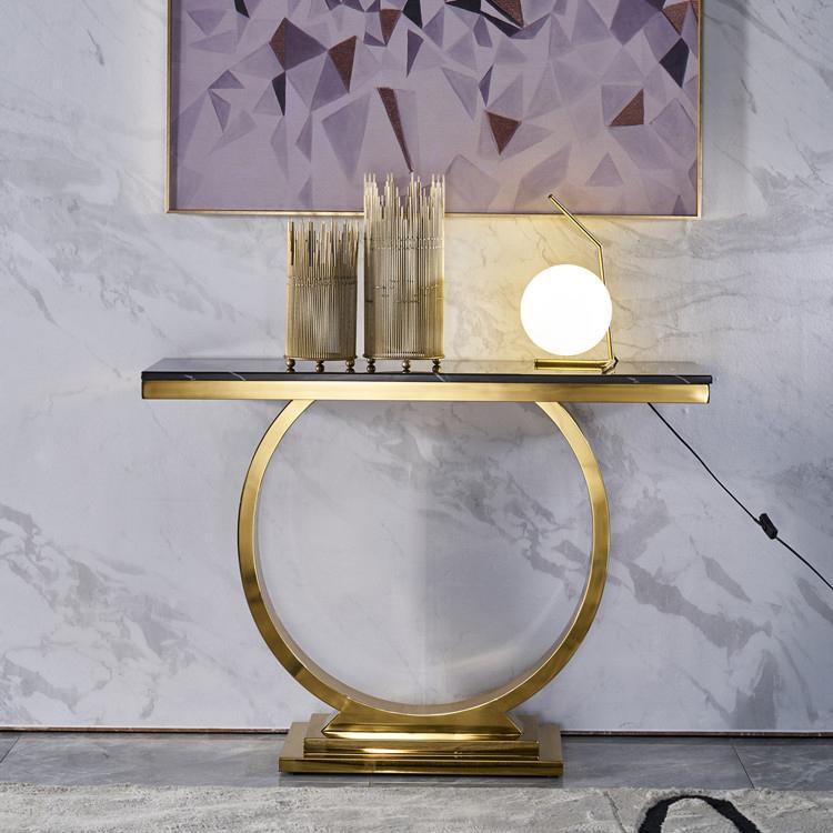 Brody Console Table, Black - Miola