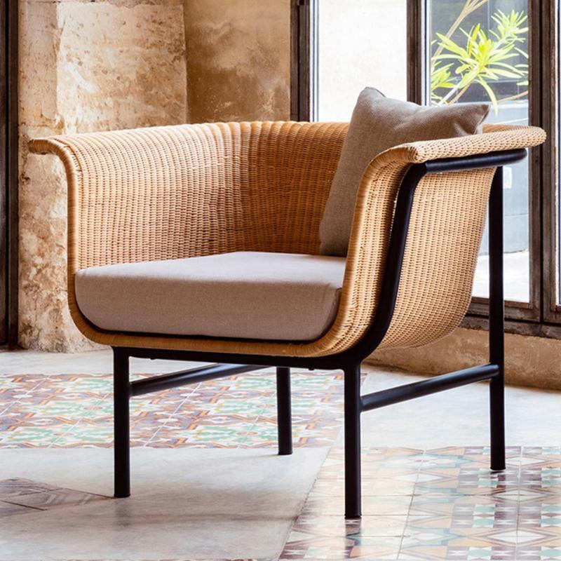 Budron Rattan Single Sofa, Two Seater, Indoor/ Outdoor Furniture - Miola