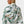 Load image into Gallery viewer, Green Leaf Print Tassel Scarf In White
