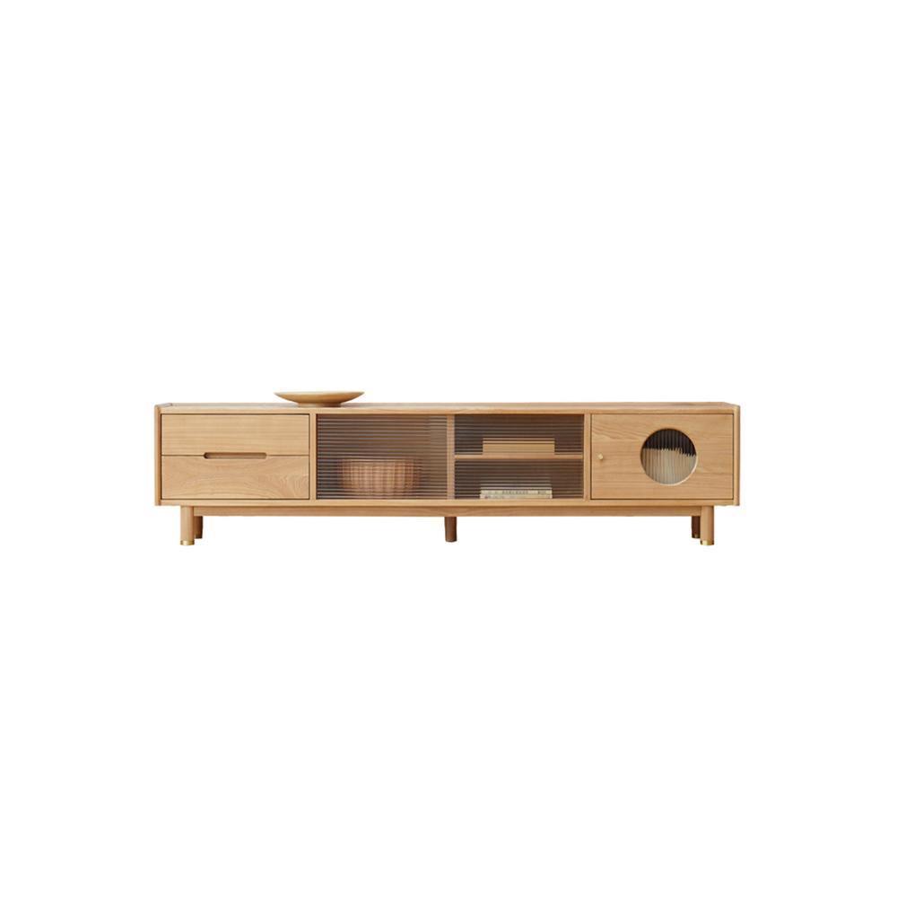 Canaz TV Stand, Ash Wood - Miola
