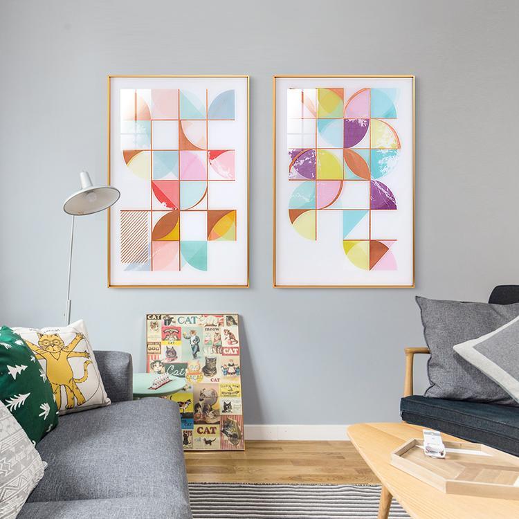 Candy Framed Wall Art Print 60*90cm - Miola
