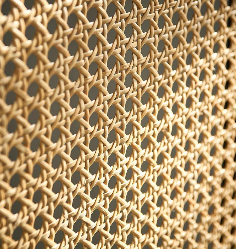 Cane Rattan Room Divider/ Screen, Oak - Miola