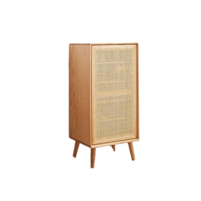Amigo Cane Rattan Shoe Storage, Oak - Miola