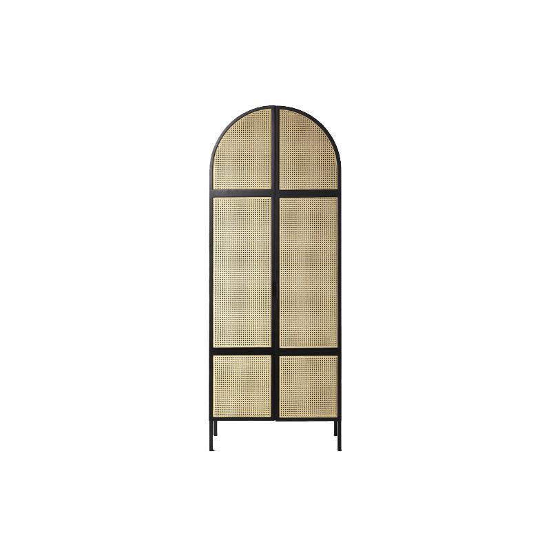 Melisa Rattan Wardrobe, Oak, Solid Wood - Miola