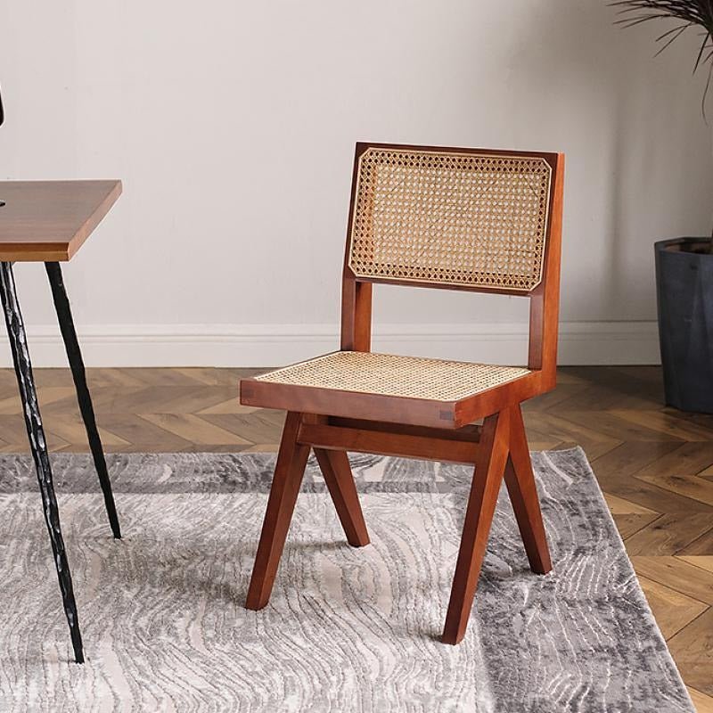 Caribbean Rattan Dining Chair, Oak - Miola