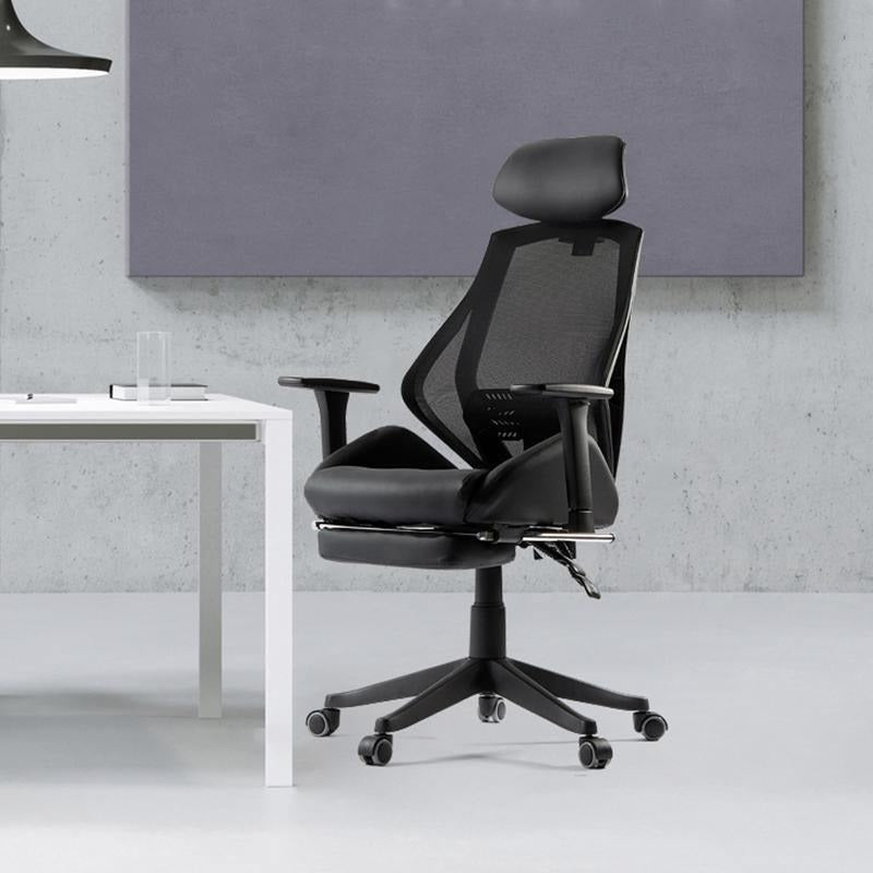 Carrie Office Chair, Black - Miola