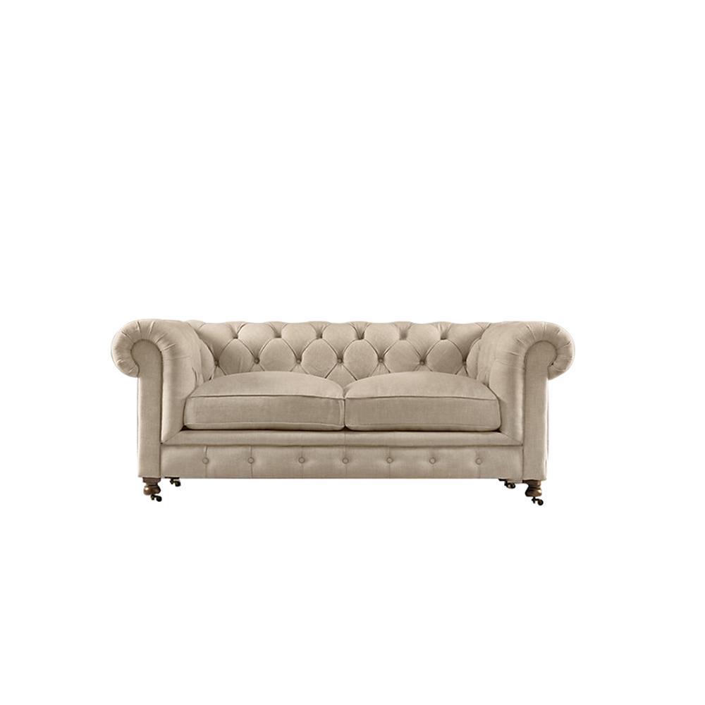 ChicComfort Two Seater Sofa, Velvet - Miola