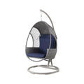 Cottle Rattan Garden Hanging Egg Chair with Stand, Indoor/ Outdoor Furniture - Miola