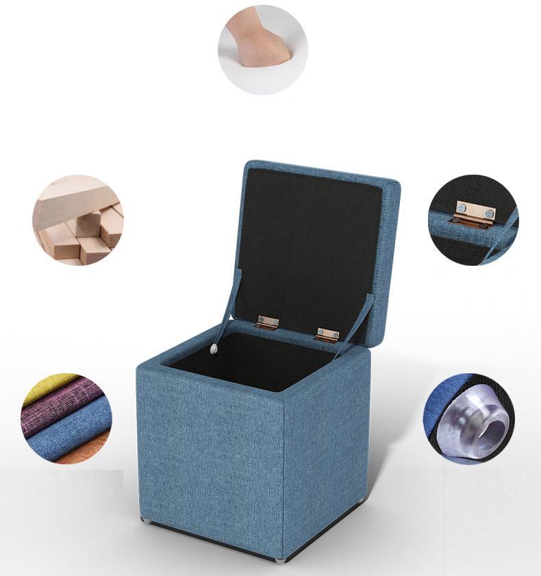 Cube Footstool With Storage - Miola