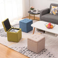 Cube Footstool With Storage - Miola