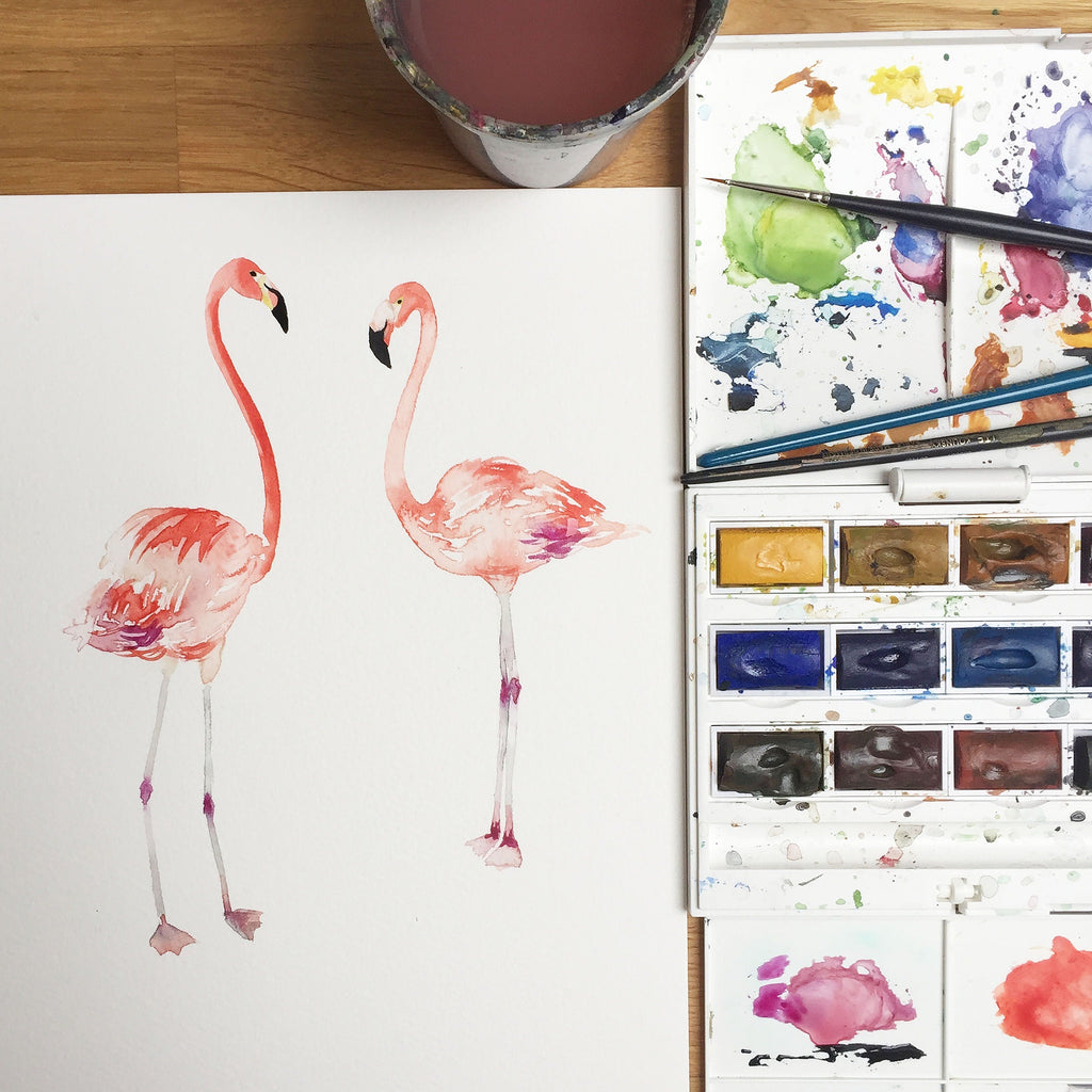 Animal Alphabet Children's Wall Print