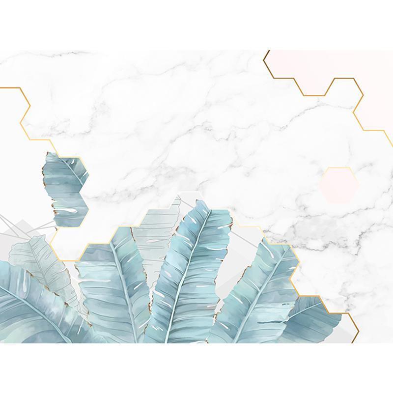 De Stijl Wallpaper, Lotus Leaf - Miola