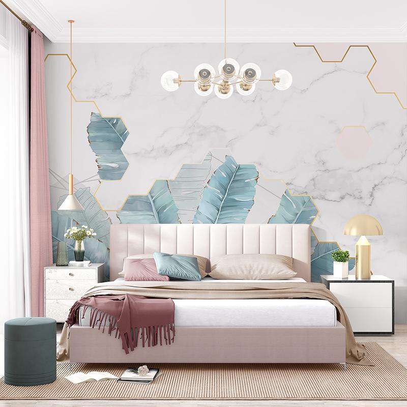 De Stijl Wallpaper, Lotus Leaf - Miola