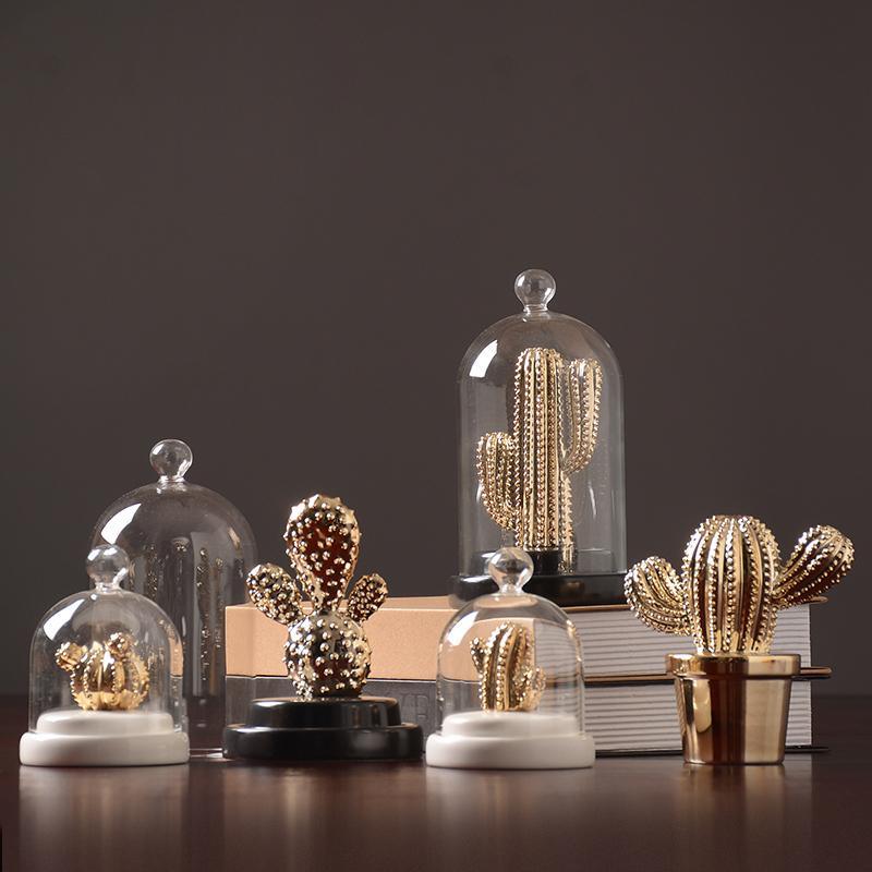 Decoration: A Set Of Four Cactus - Miola