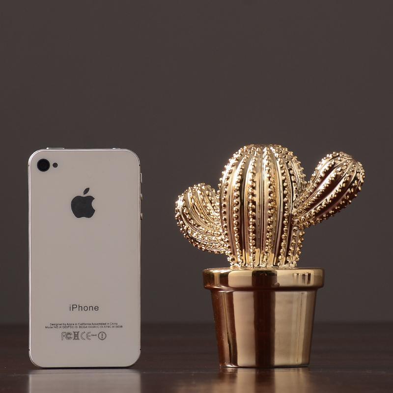 Decoration: A Set Of Four Cactus - Miola