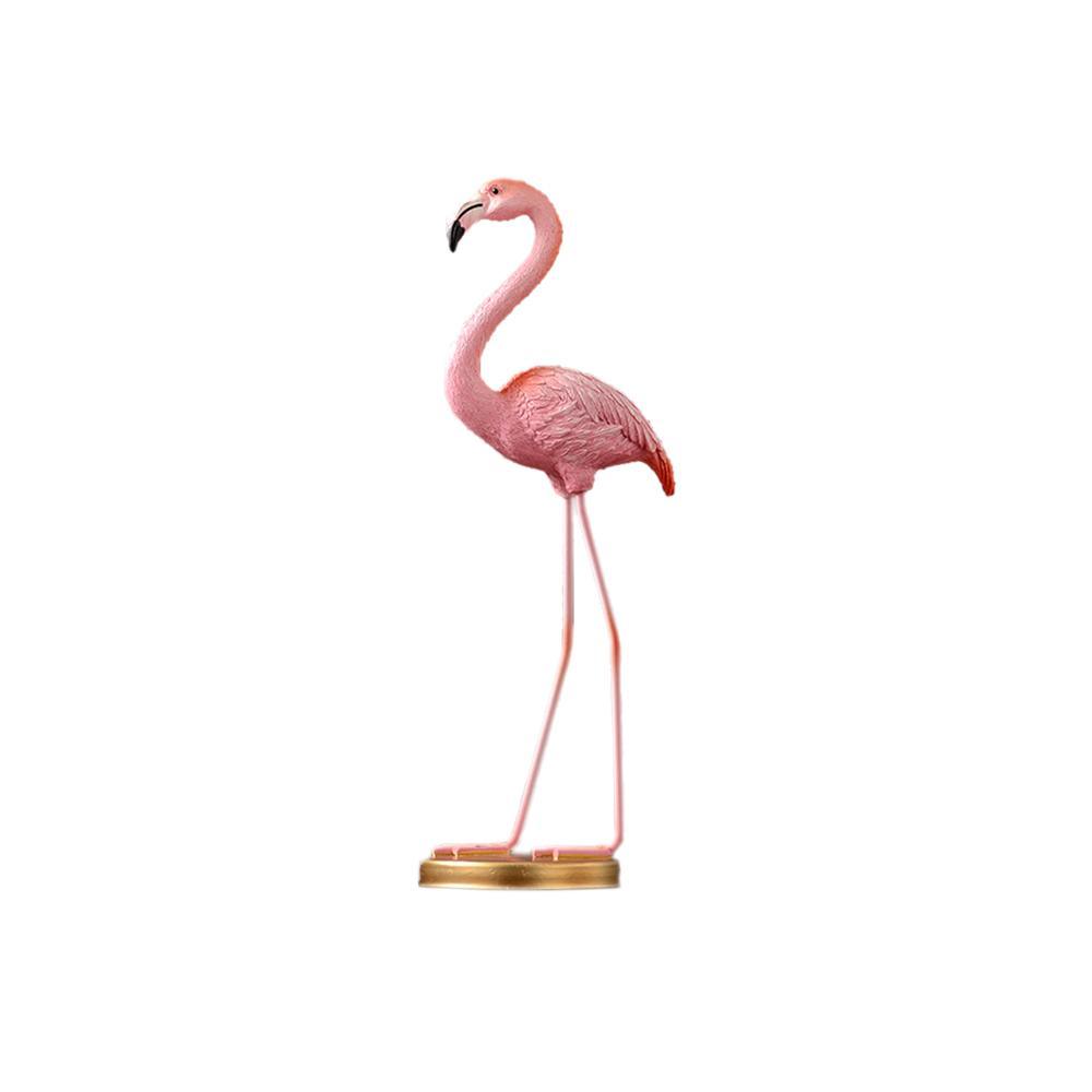 Decoration: A Set Of Three Flamingo Decoration - Miola