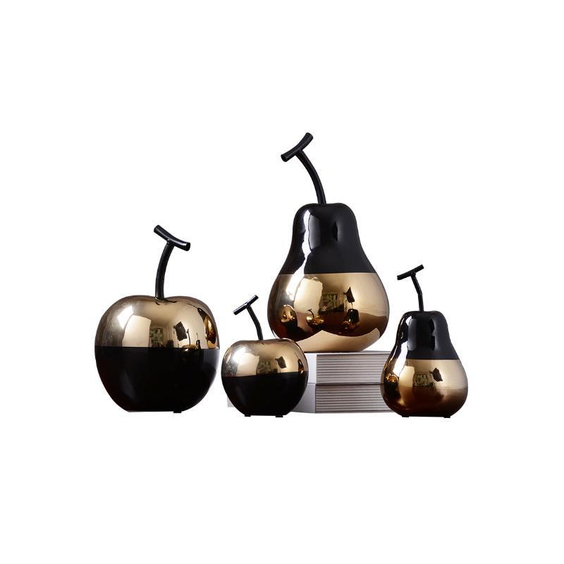 Decoration: A Set Of Two Apple and Two Pears - Miola