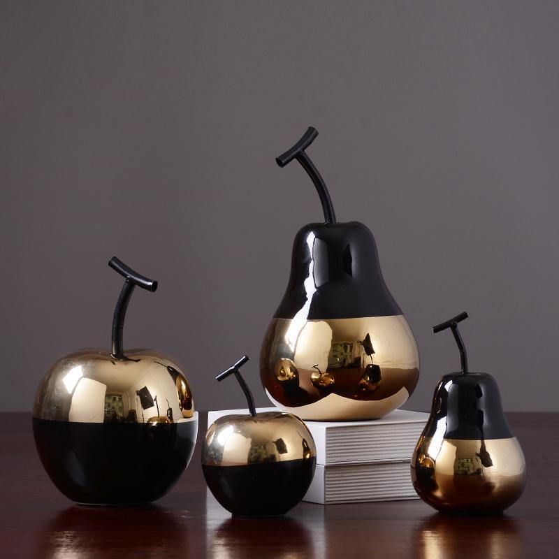 Decoration: A Set Of Two Apple and Two Pears - Miola
