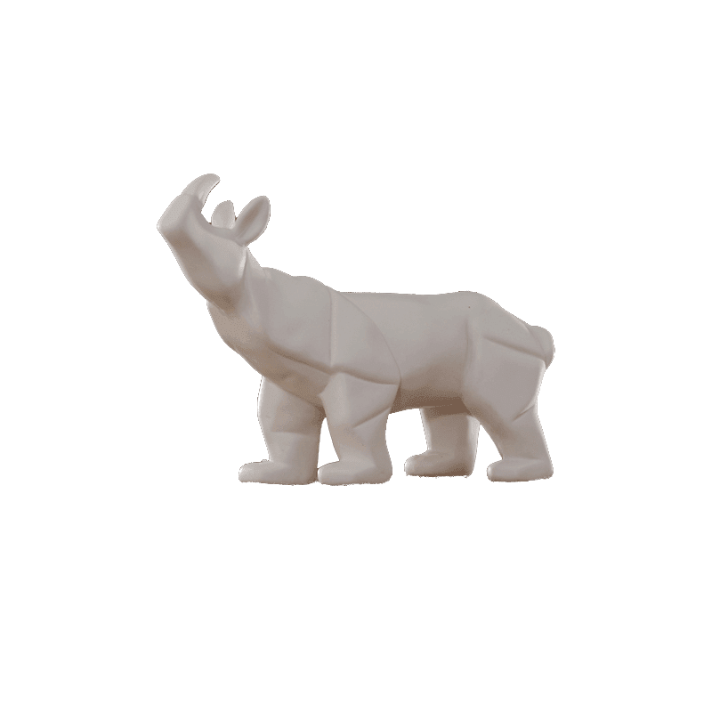 Decoration: Rhinoceros - Miola