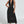 Load image into Gallery viewer, Lace Detail V Neckline Maxi Dress In Black
