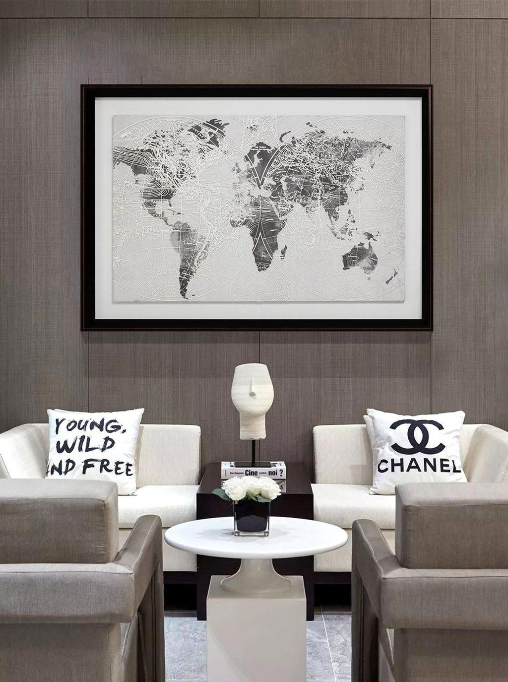 Destination Framed Wall Art Print 70*100cm - Miola