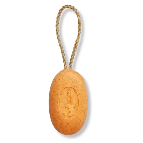 Apricot Soap on A Rope 220g - Luxury Eco - friendly Apricot Soap Bar - Miola