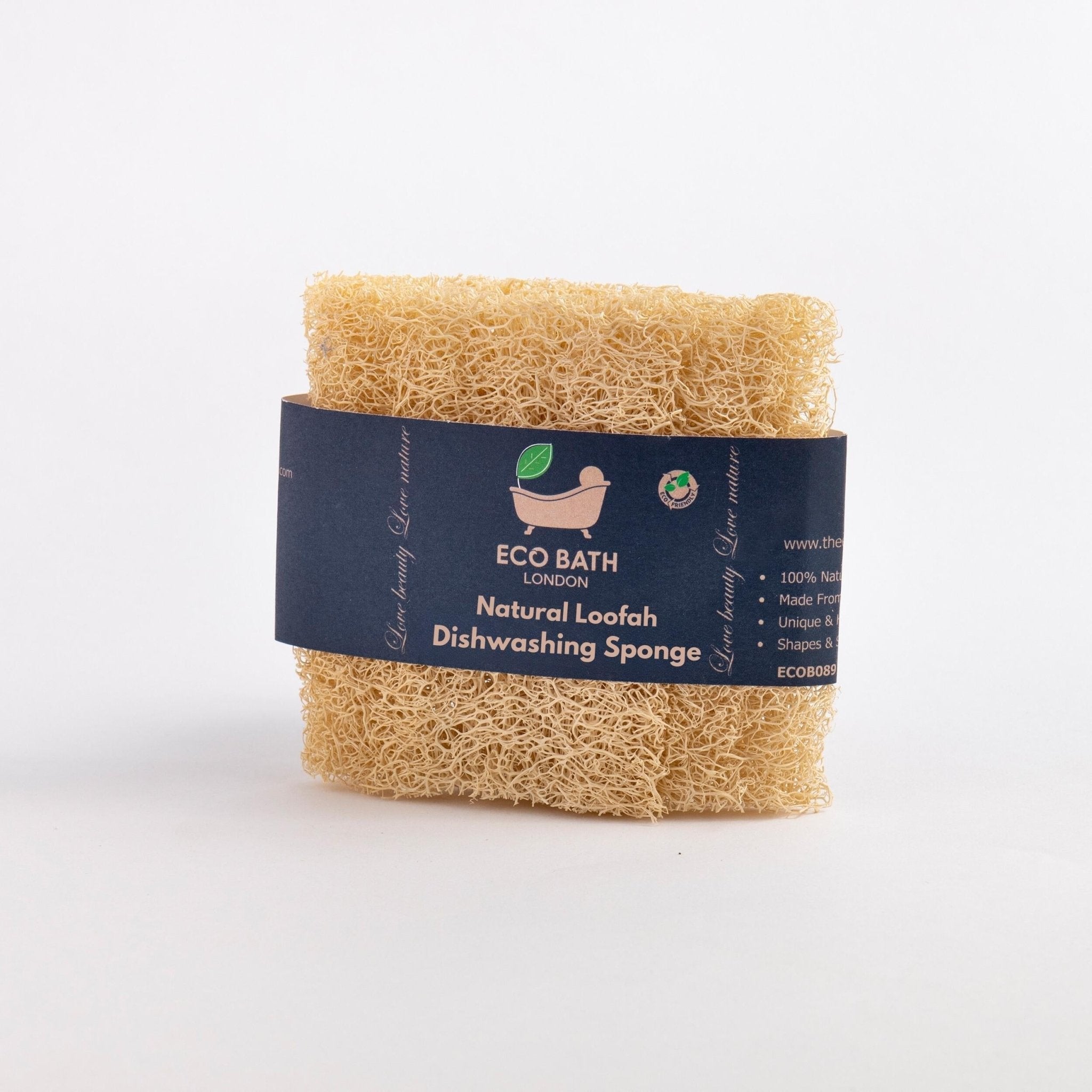 Natural Loofah Dishwashing Sponges - Set of 3 - Miola