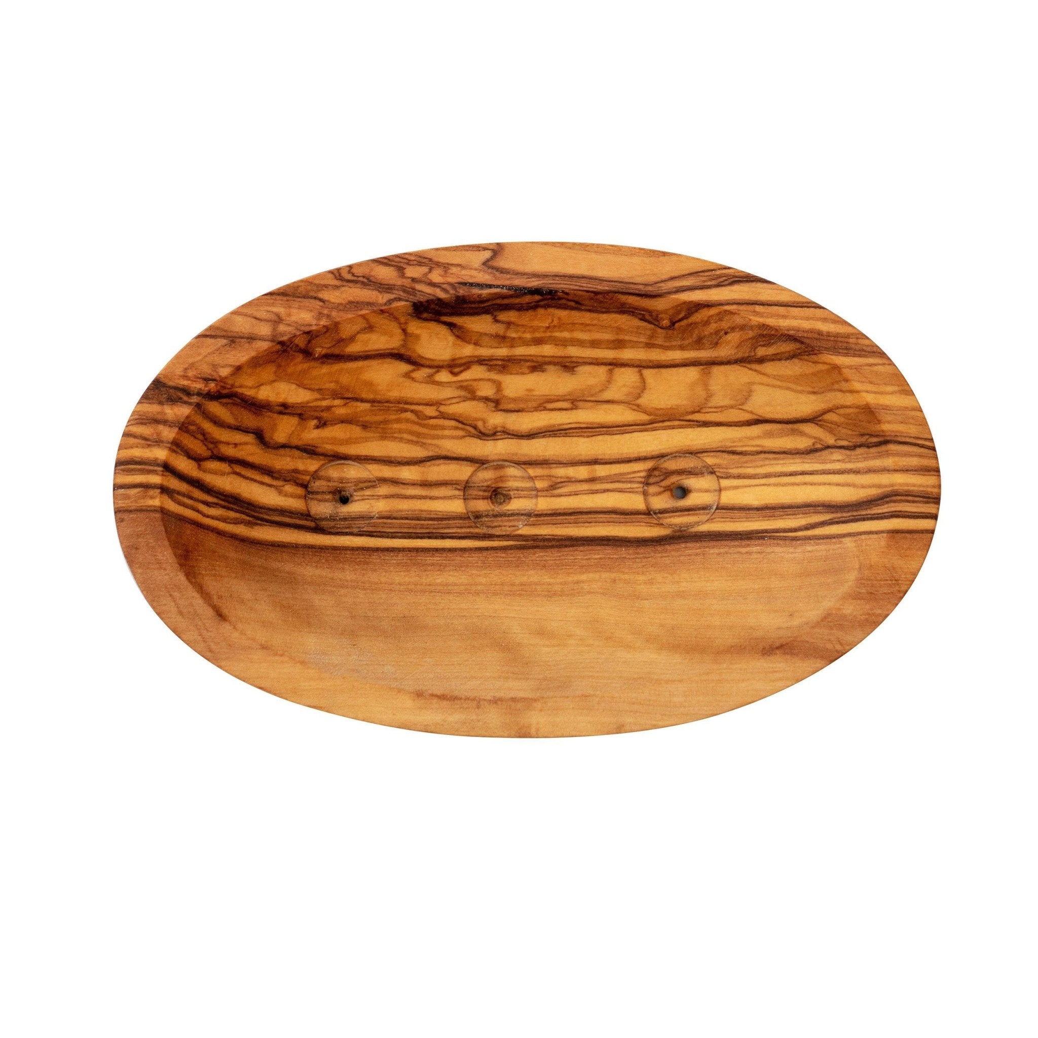 Natural Wooden Soap Dish Collection - Olive Wood and Bamboo Variations, Eco - frie - Miola