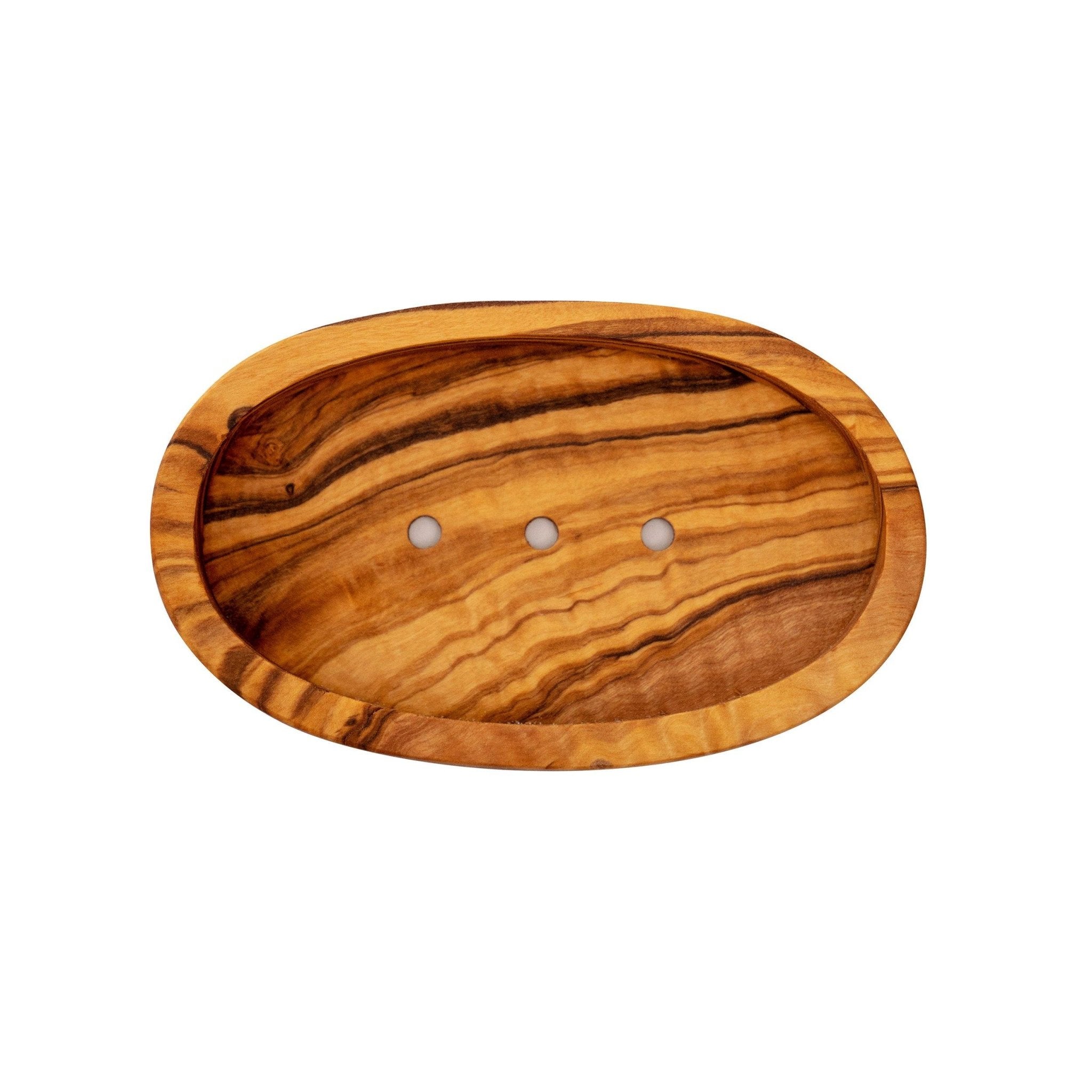 Natural Wooden Soap Dish Collection - Olive Wood and Bamboo Variations, Eco - frie - Miola