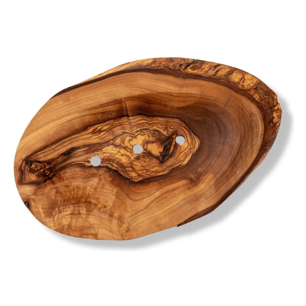 Olive Wood Leaf Soap Dish - Miola