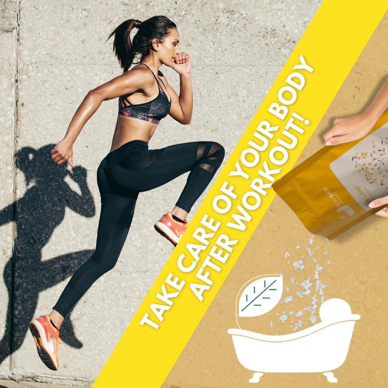 Muscle and Joint Epsom Salt Bath Soak - Pouch | 500g & 1000g - Miola