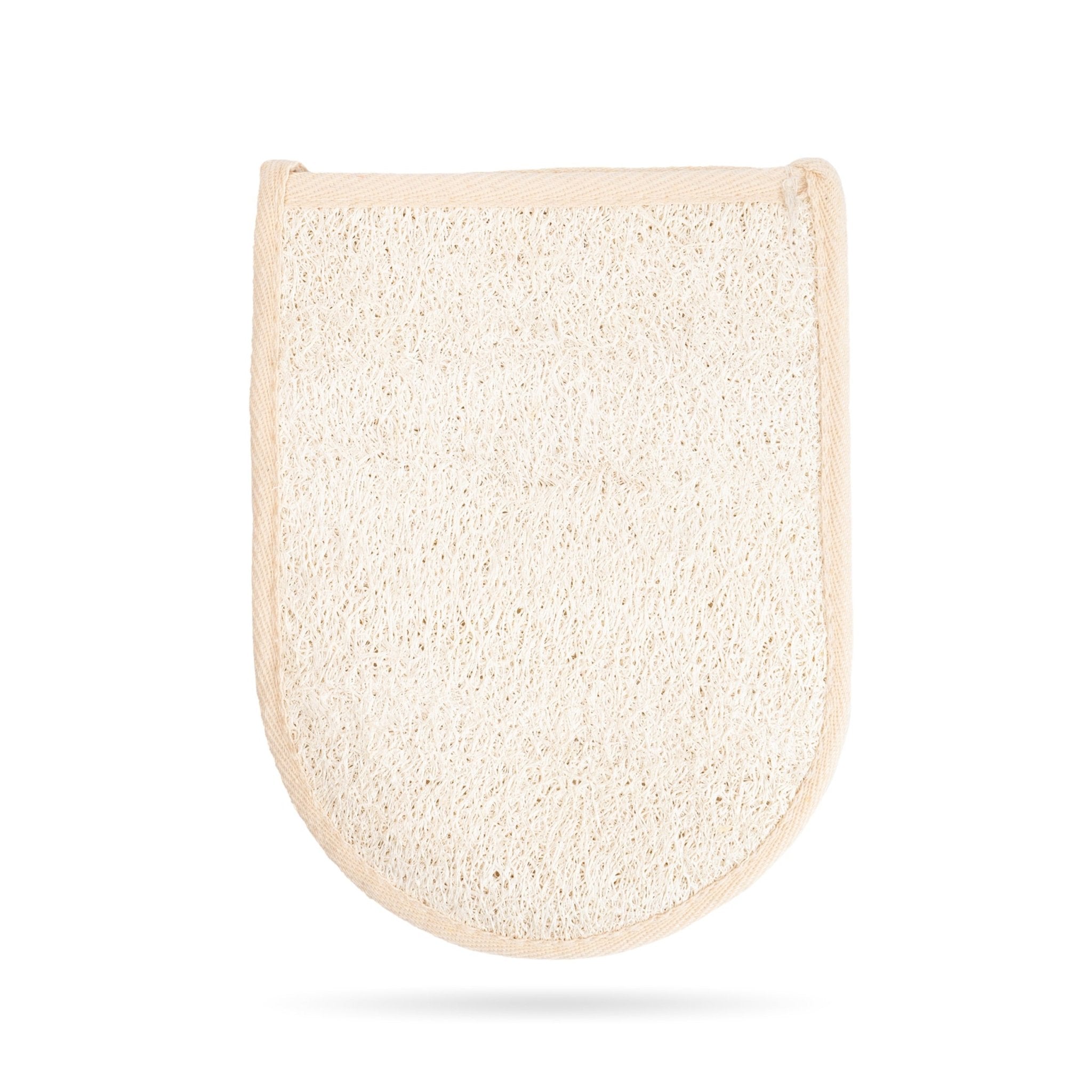 Natural Loofah Bath Mitt - Premium Exfoliating Bath Glove for Smooth and Radiant - Miola